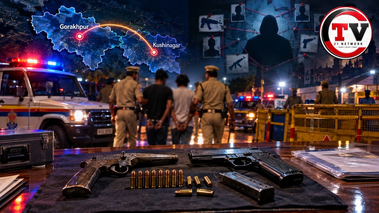 gorakhpur illegal arms
